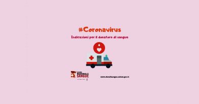 Coronavirus, stop alle donazioni di sangue per chi è stato nelle zone colpite