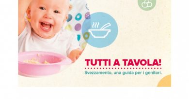 "Disponibile e scaricabile sul sito dell'Ausl Romagna "Tutti a tavola!" una guida allo svezzamento per genitori"
