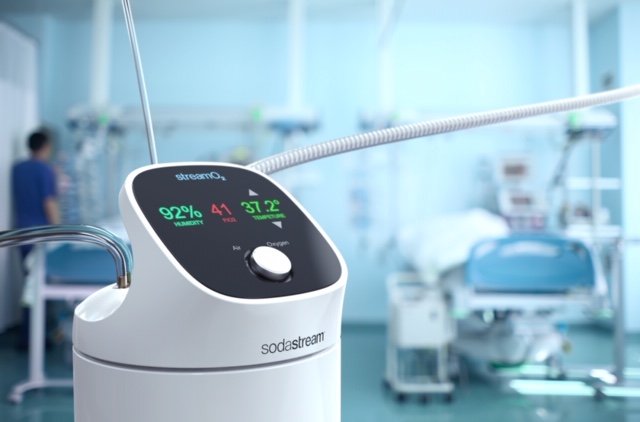 COVID-19: Sodastream e Hadassah Medical Center presentano l’innovativo dispositivo respiratorio per prevenire l'assistenza respiratoria invasiva