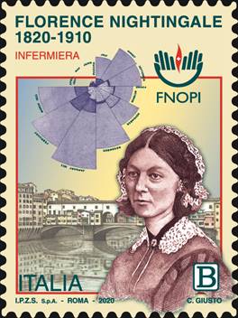 FNOPI, un francobollo dedicato a Florence Nightingale e a tutti gli infermieri 2