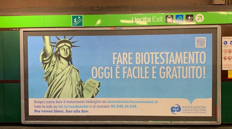 Fine vita, associazione Luca Coscioni lancia campagna informativa sul testamento biologico in tutta Italia 1