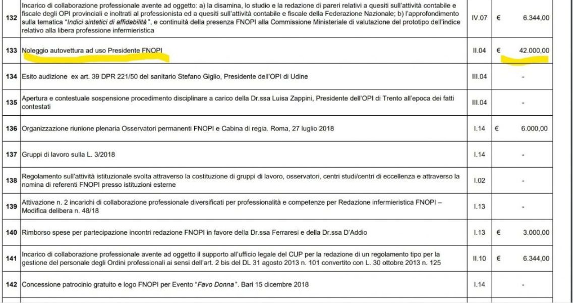 Fnopi “Nessuna auto blu per la Presidente”. La nostra NON è una fake news 1