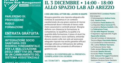 Migep: pronti alla partecipazione al forum Risk Management, gli Oss s’incontrano il 3 dicembre 2021 ad Arezzo