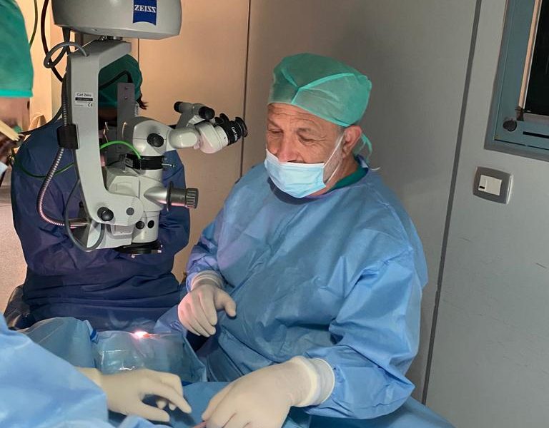 Eseguito all’ospedale San Giovanni di Roma un impianto a base di cellule staminali autologiche su paziente giovane affetto da cecità monolaterale