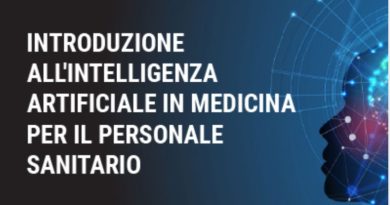 Ecm Fad: “Introduzione all’intelligenza artificiale in medicina per il personale sanitario”