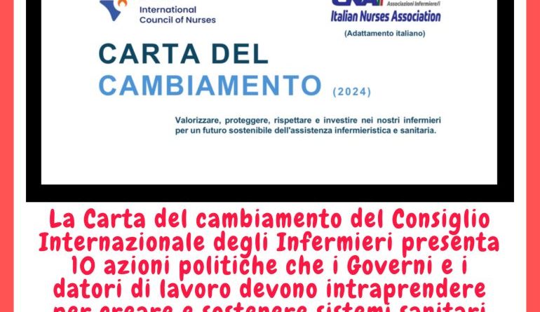 ICN e CNAI presentano ai politici la “carta del cambiamento” per valorizzare gli infermieri