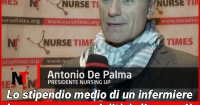 Nursing Up: “Infermieri italiani sempre più a rischio povertà. Lo dice l’Istat”