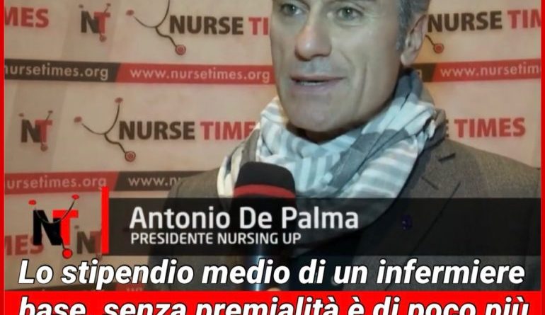 Nursing Up: “Infermieri italiani sempre più a rischio povertà. Lo dice l’Istat”