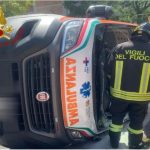 Roma, si ribalta ambulanza: ferito autista. Ugl: "Sicurezza operatori sia prioritaria"